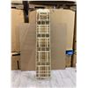 Image 12 : Metal Rack With 5 Wooden Shelves 64in x 12in