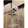 Image 7 : Metal Rack With 5 Wooden Shelves 64in x 12in