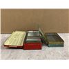 Image 5 : Lot of 2 Vintage Tins Players Navy Cut Cigarettes And a Elastoplast First Aid Dressings