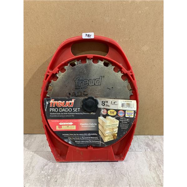Freud Pro Dado Blade Set 8in