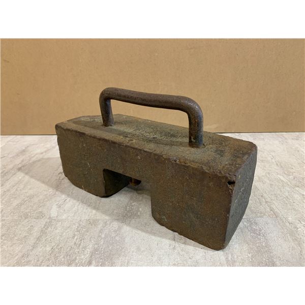 Vintage Cast Iron Test Weight