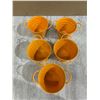 Image 5 : Lot of 6 Metal Cans