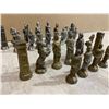 Image 2 : Themed Chess Board Pieces 27 Pcs Non Ferrous