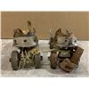 Image 4 : Vintage Dominon Metal Strap-On Roller Skates