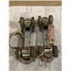 Image 6 : Vintage Dominon Metal Strap-On Roller Skates