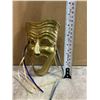Image 2 : Brass Laughing Face Décor
