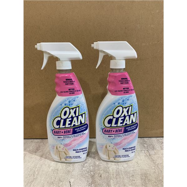 Lot of 2 Spray Bottles - Oxi Clean Baby