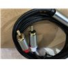 Image 3 : Lot of 2 RCA Cable Compatible With Iphone IOS to RCA Aux Audio Cord