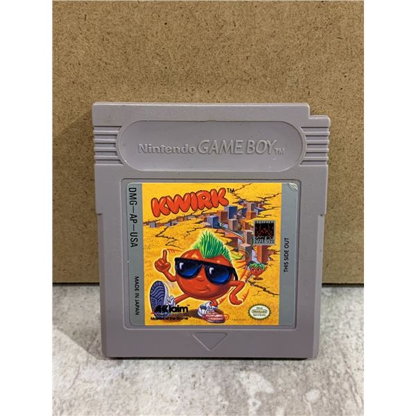 Nintendo Gameboy Game Cartridge - Kwirk