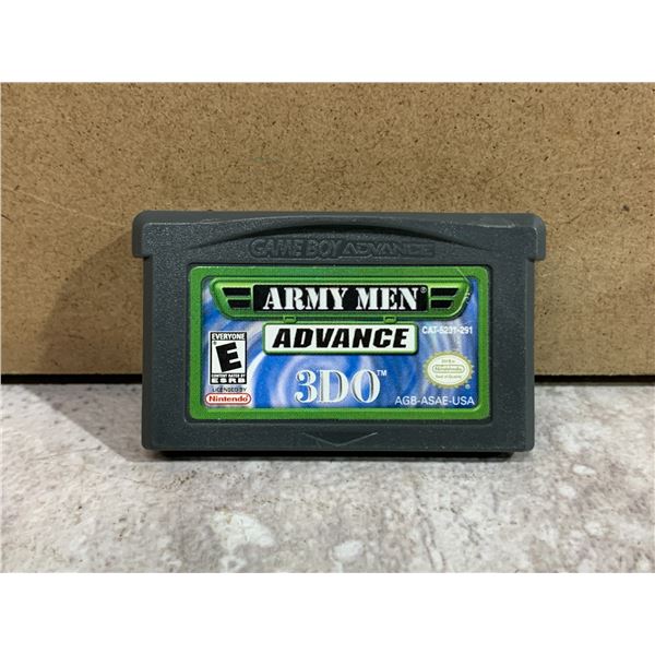 Nintendo Gameboy Advance Game Cartridge - Army Man Advance 3D0