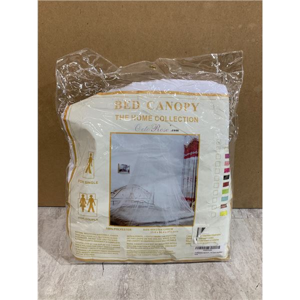OctoRose White Bed Canopy for All Sizes
