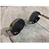 Image 4 : Steampunk Polarized Vintage Circle Goth Sunglasses