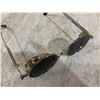 Image 6 : Steampunk Polarized Vintage Circle Goth Sunglasses