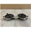 Image 8 : Steampunk Polarized Vintage Circle Goth Sunglasses
