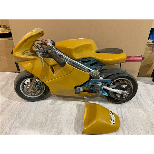49cc 2-Stroke Gasonline Powered Pocket Bike FOR PARTS