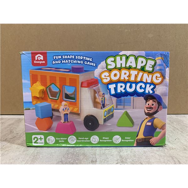 Shape Sorting Truck Toy for Kids