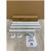 Image 1 : SupForce Stepless Adjustable Closet Rod - 17 - 69 inch