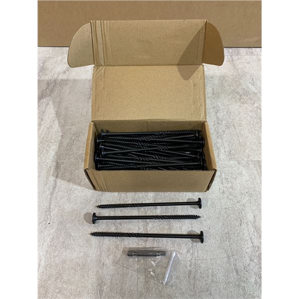 6 Inch Heavy-Duty Outdoor Deck Screws - 50 pcs - Star Drive