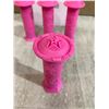 Image 2 : 4 Pcs - Pink Handlebar Grips for Bicycles