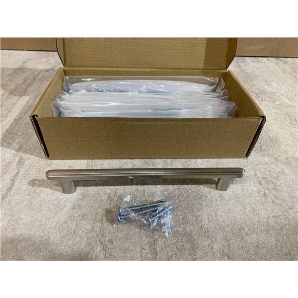 Talentedeco 10 Pack Brushed Satin Nickel Cabinet Pulls 6.3in Hardware