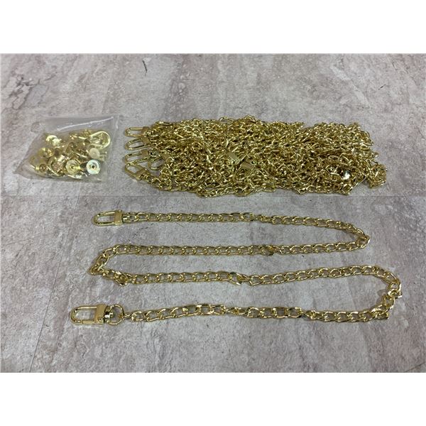 Short Purse Chains - 31.5 inches - Quantity Unknown (Possibly 8)