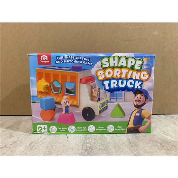 Shape Sorting Truck Toy for Kids