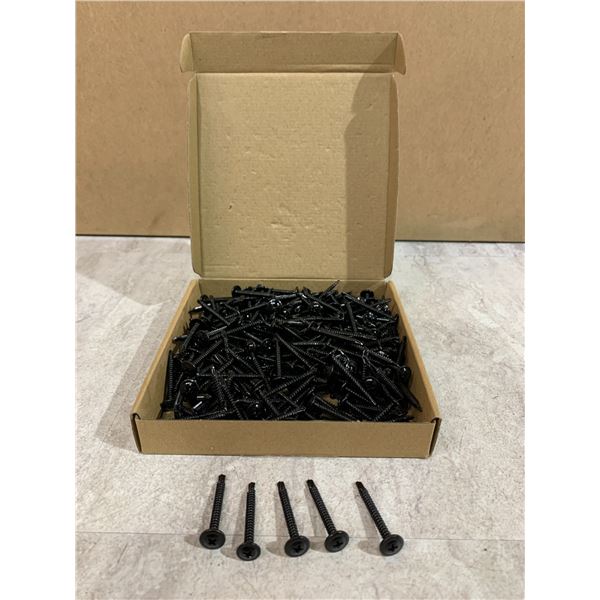 200 Pack - #8x1-1/2 Sheet Metal Screws For Wood Furniture