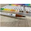 Image 3 : Ztone Dual Brush Marker Set - 36 Colors - Adult Coloring Water Based Pens