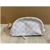 Image 3 : Checkred Crossbody Bag / Beige & White