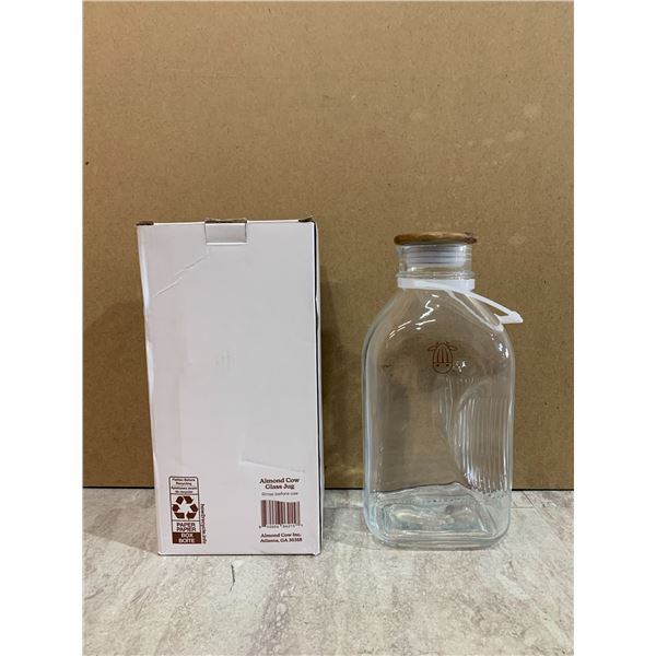 Almond Cow Glass Jug