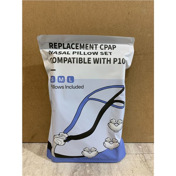 Replacement CPAP Nasal Pillow Set - Compatible w/ P10