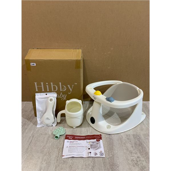 Hibby Baby Bath Seat - Comes w/ Accessories - Canadian Brand
