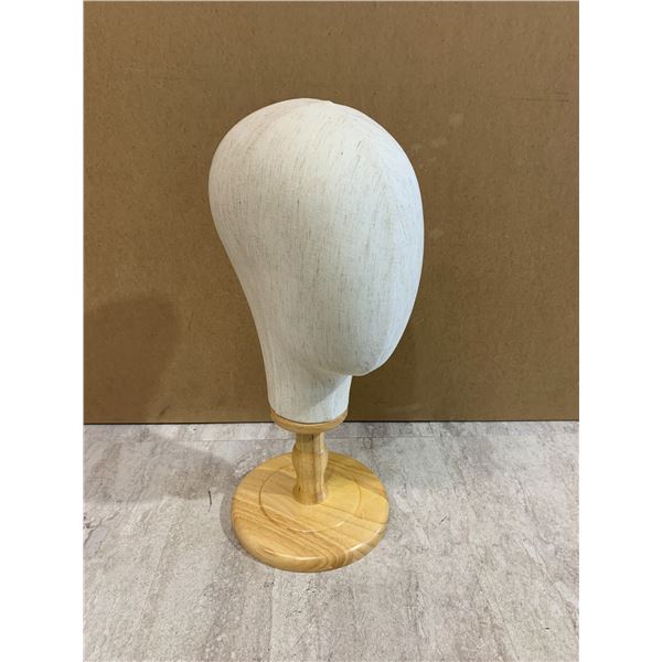 21 inch Cork Canvas Mannequin Head
