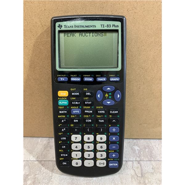 Texas Instruments TI-83 Plus Graphing Calculator