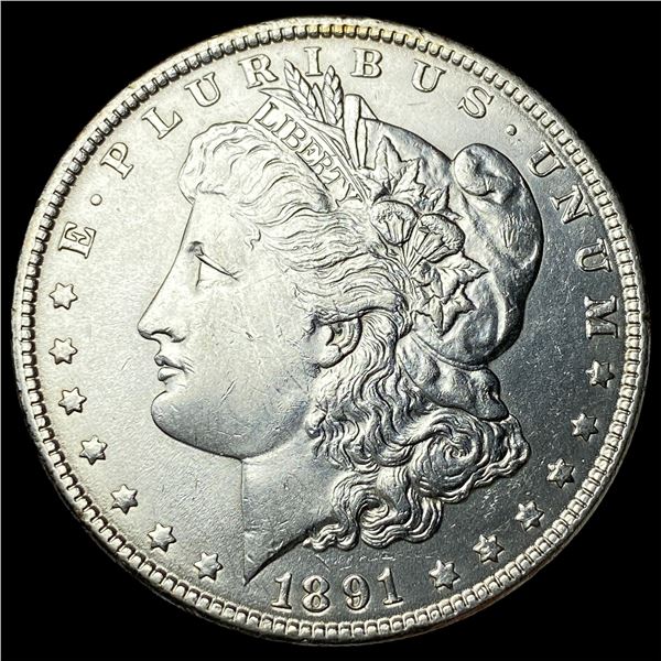 1891 Morgan Silver Dollar CLOSELY  UNCIRCULATED