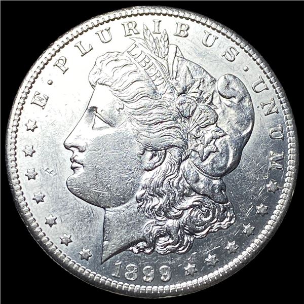 1899-S Silver Morgan Dollar CHOICE AU