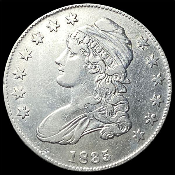 1835 Silver Capped Bust Half Dollar CHOICE AU