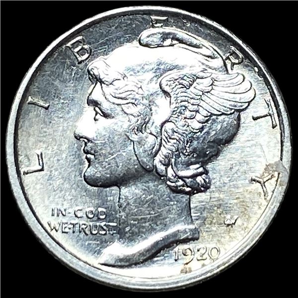 1920-S Silver Mercury Dime UNCIRCULATED