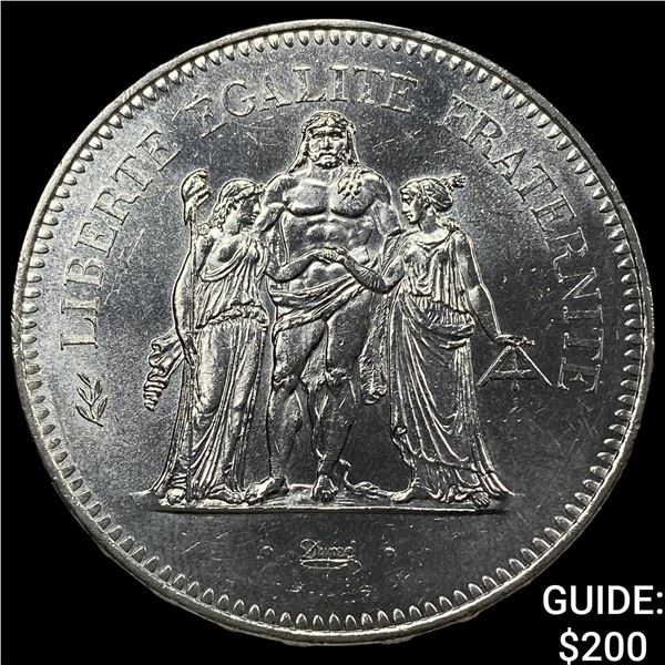 1978 France SIlver 50 Francs