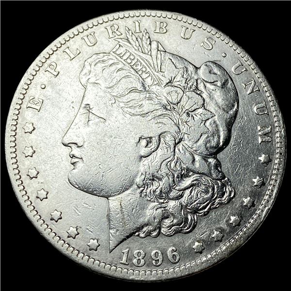 1896-S Silver Morgan Dollar NEARLY  UNCIRCULATED