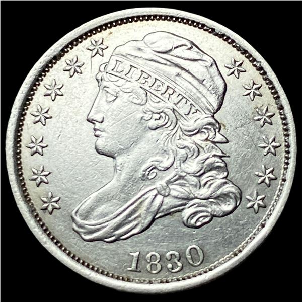 1830 Capped Bust Dime CLOSELY UNCIRCULATED