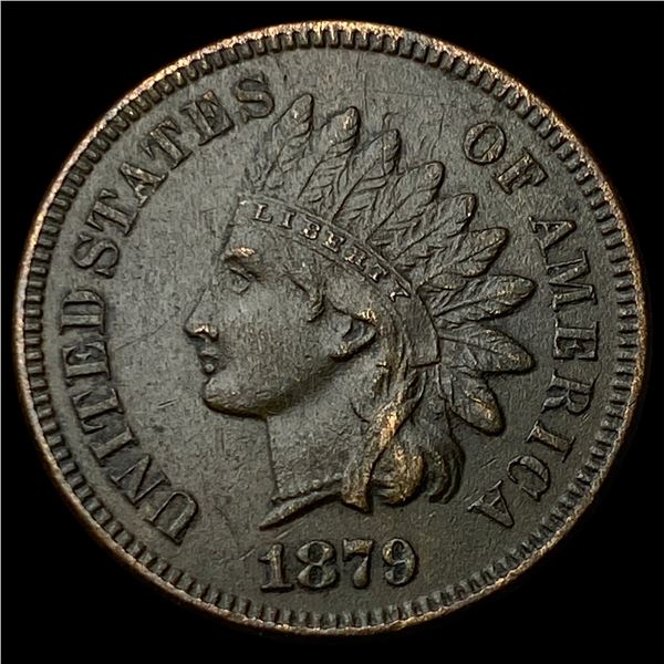 1879 Indian Head Cent NEARLY UNCIRCULATED
