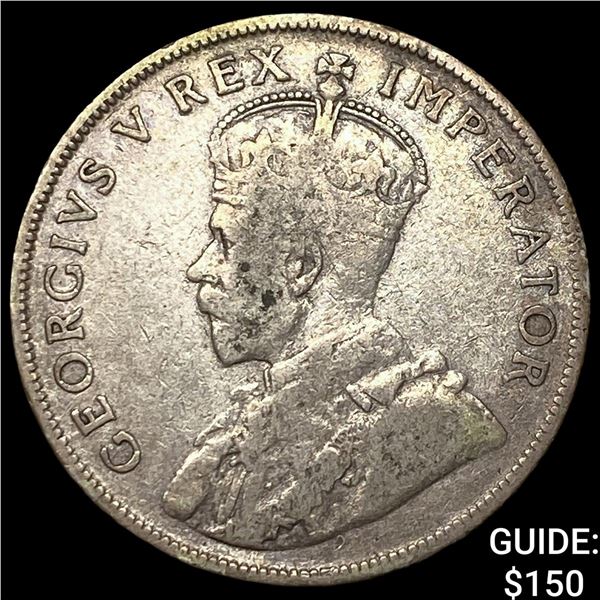 1929 South Africa Silver Florin