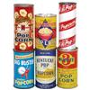 Image 1 : Popcorn tins (6), Blue Diamond (full) w/paper label; 3 Minute, Kentucky Pop (full), Manley's HiPop (