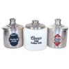 Image 1 : Malted milk containers (3), Kraft & Borden's w/embossed & painted adv & stoneware Coors, all in Exc 