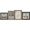 Image 1 : Political papers (4), Theodore Roosevelt Saturday Globe framed covers from 1900, The President and t