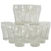 Image 1 : Coca-Cola glasses (60), bell glasses w/"Drink Coca-Cola", c.1946, all in VG cond & 4"H.