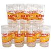 Image 1 : Dad's Root Beer glasses w/applied colored advertising on both sides & syrup lines (29), Dad's Black 