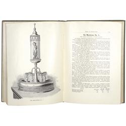 Soda fountain book & maker's plate, Tufts Soda Water Apparatus Book of Directions by James W. Tufts-