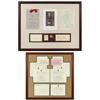 Image 1 : Political invitations & luncheon menu, President & Mrs. Roosevelt 1909 White House Reception invitat